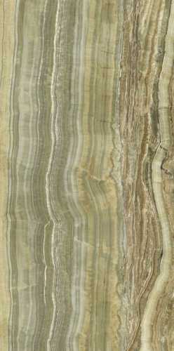 Керамогранит UO6L300558 Green Onyx Vein Cut Lucidato Shiny 150x300