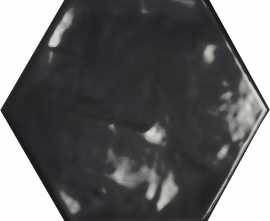 Керамогранит B Chiara negro hex 20x24