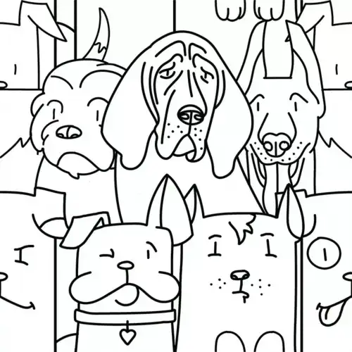Керамогранит Oh My Dog White 25x25