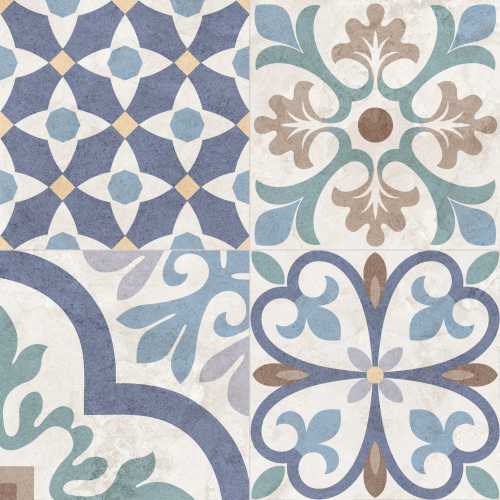Керамогранит GT235VG Topaz Синий матовый 41,2x41,2