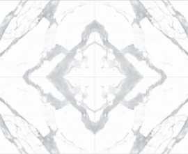Керамогранит LAMF0M0021_IT I Naturali Marmi Bianco Statuario Venato Bookmatch face B 5 1000x3000