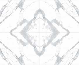 Керамогранит LAMF0M0020_IT I Naturali Marmi Bianco Statuario Venato Bookmatch face A 5 1000x3000