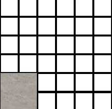 Мозаика K9519238R001VTE0 Quarstone Мозаика Серый 7Рек R10B 5X5 30x30