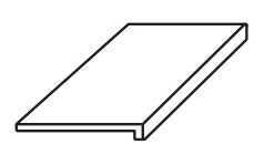 Ступени 620070002302 Да Винчи Браун Ступень фронт 33x60