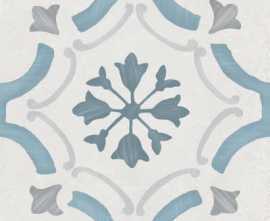 Керамогранит 3386036158 Sirocco Blue Ornate 9mm R10 22.3x22.3