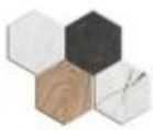 Мозаика MALLA HEX-G LAGOM 29,6x36,7