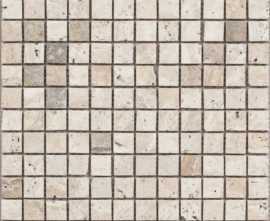 Мозаика ТБ-п6-15 Travertine 1.5х1.5 30х30