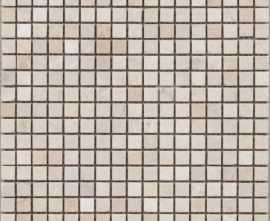 Мозаика МБ-С6-15 Cream Marfil мрамор 1.5*1.5 29*29