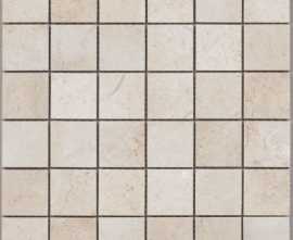 Мозаика МБ-П6-48 мрамор Cream Marfil 4.8*4.8 30*30