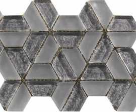 Мозаика L241710901 Evoke Form Silver 25,7x14,8