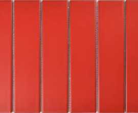 Мозаика Y45P806 Strip Красная матовая 4.5x19.5 28.8x19.5