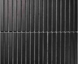 Мозаика Y15F808 Strip Черный матовый 1.5х14.5 29.4х31.3