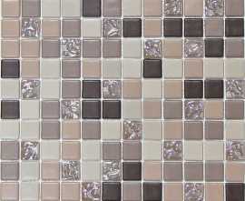 Мозаика Mezclas Urban Coffee + Drops Beige 15% 31.6x31.6