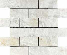 Мозаика Mosaic Lumix White Brick Bone 346x297