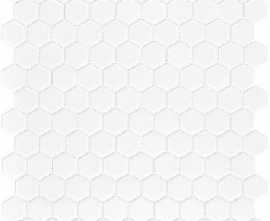 Мозаика HG112S Hexagon Mosaic Satin White 2,65 30x30