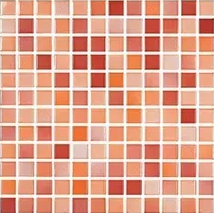 Мозаика VC.2.01.0605 Versicolor Mosaic Red-Orange 2,5x2,5 30x30