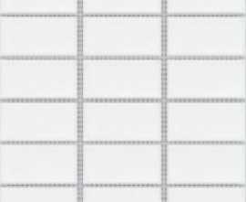 Мозаика 80073 Mosaic White 5x10 30x30