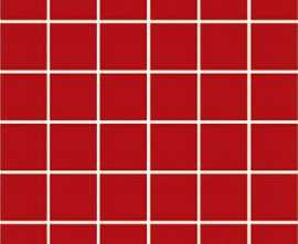 Мозаика 80055.1 Mosaic Red 5x5 30x30