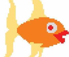 Мозаика SD-155 Porcelain Mosaic Design Fish 5x5 (270x270)