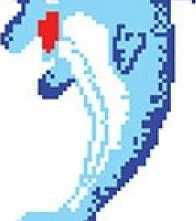 Мозаика Y345-8 Porcelain Mosaic Design Dolphin-10 5x5 (240x420)
