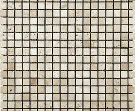 Мозаика 7M090-15T Travertine 15x15 305х305
