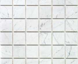 Мозаика 7M088-48P (Carrara) мозаика Мрамор 48х48 305х305