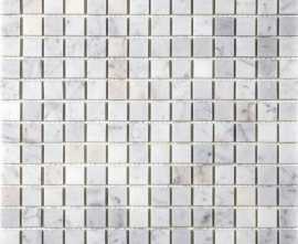 Мозаика 7M088-20P (Carrara) мозаика Мрамор 20x20 305х305