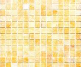 Мозаика 7M073-20P (Onyx Yellow) мозаика Оникс 20х20 305х305