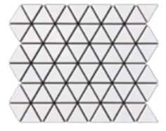 Мозаика Reno White matt 25.2x29.1