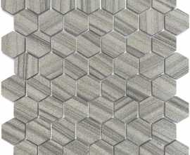 Мозаика Marmara grey POL hex 23x40x6 292x289x6