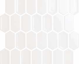 Мозаика Crayon White glos 27.8x30.4