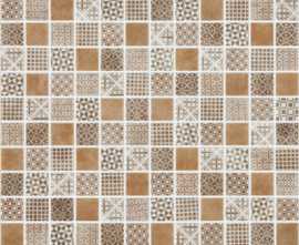 Мозаика Мозаика Born Brown 31.5x31.5 (на сетке)