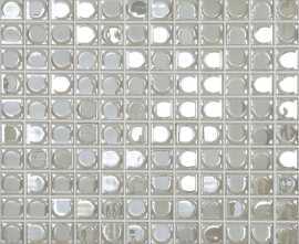 Мозаика Aura №100 Белый (на сетке) 31.7x31.7