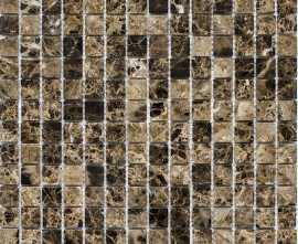 Мозаика JMST023 Dark Emperador Polished 30.5x30.5