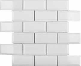 Мозаика AM81945 Metro White Glossy 4.5х9.5 28.8х29.4х6.5