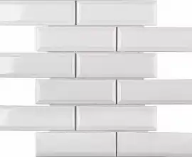 Мозаика KM82895 Metro White Glossy 4.5х14.5 28.7х29.5х6.5