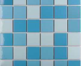 Мозаика WB43388 Light Blue Mix Glossy 4.8x4.8 30.6х30.6х6