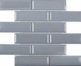 Мозаика KM41843 Metro Bluish-Grey Glossy 4.5х14.5 28.7х29.5х6.5