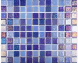 Мозаика Мозаика Shell Mix Deep Blue 552/555 (2.5х2.5) 31,7х31,7