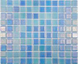 Мозаика Shell Mix Blue 551/552 (2.5х2.5) 31,7х31,7