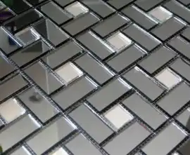 Мозаика DS42 Мозаика зеркальная на сетке (4.2x2+2x2) 32.8x32.8