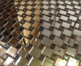 Мозаика SD20 Мозаика зеркальная на сетке (2x2+1x1) 30.9x30.9