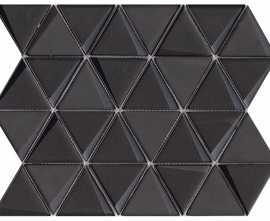 Мозаика L244009571 Effect Triangle Black 31x26x0.8
