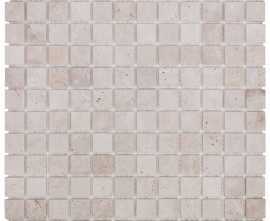 Мозаика DAO-532-23-4 Travertine 2.3х2.3 30х30