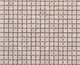 Мозаика DAO-532-15-8 Travertine камень 1,5х1,5 30х30