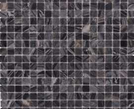 Мозаика DAO-604-15-4 Black Forest камень 1,5х1,5 30х30