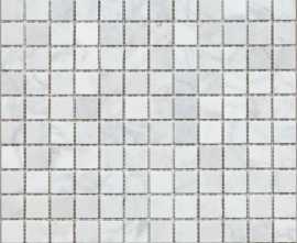 Мозаика DAO-536-23-4 Carrara мрамор 2.3х2.3 30х30
