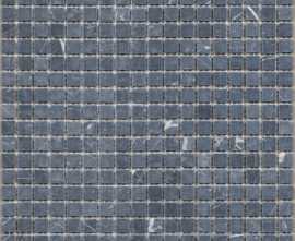 Мозаика DAO-505-15-4 Nero Marquina мрамор 1.5х1.5 30х30