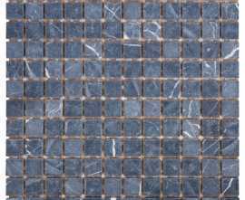 Мозаика DAO-505-23-8 Nero Marquina 2.3х2.3 30х30