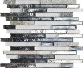 Мозаика L244000911 Treasures Mist Shannan Strip 29,2x30,4